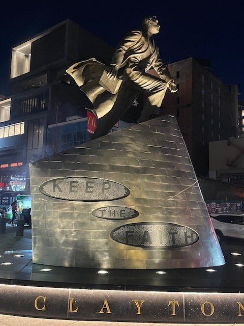 The Adam Clayton Powell Jr. statue
