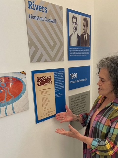 Debi at the Schomburg Center