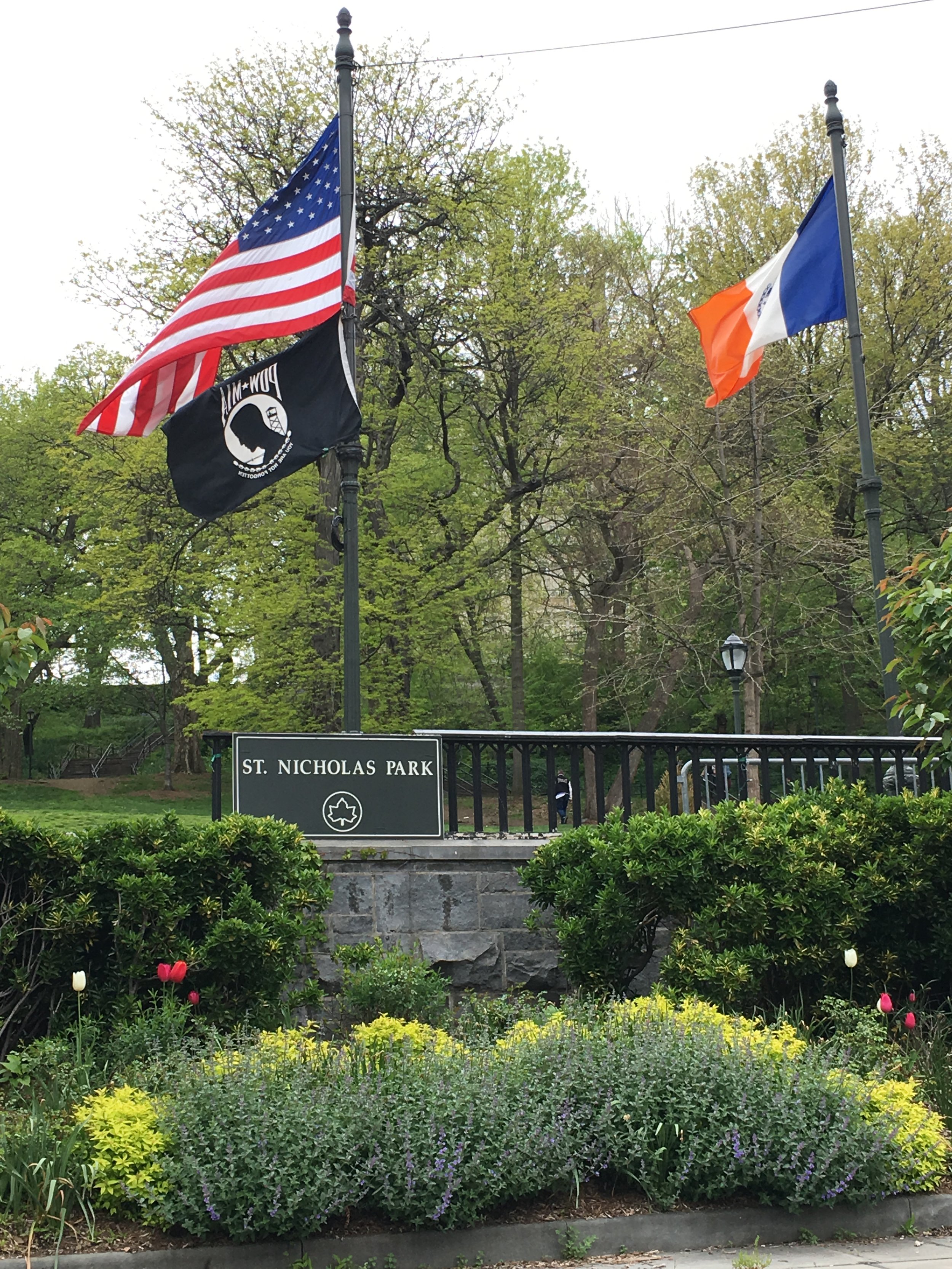 St. Nicholas Park, where the walk begins